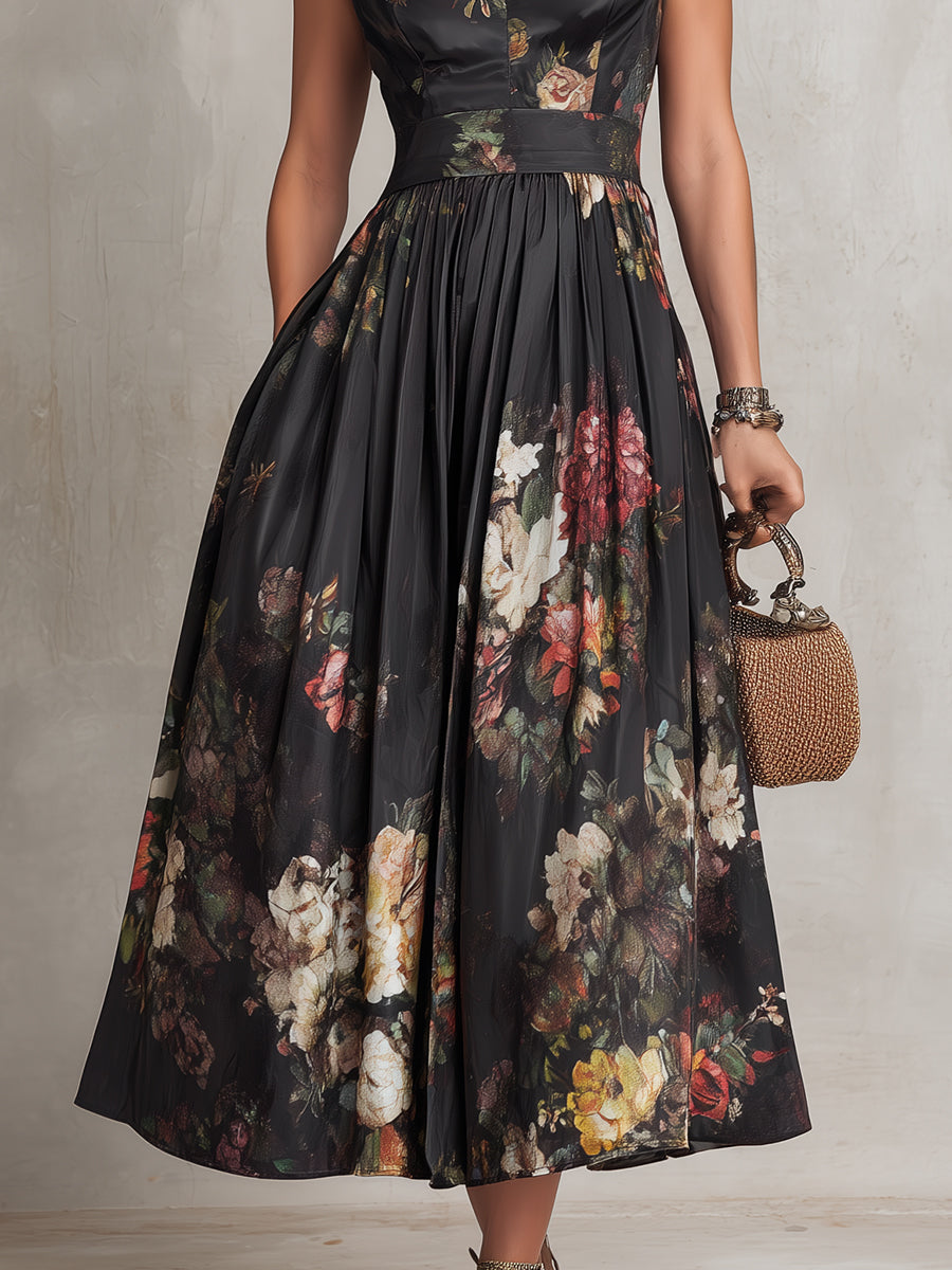 Rosa | Vestido Midi Floral