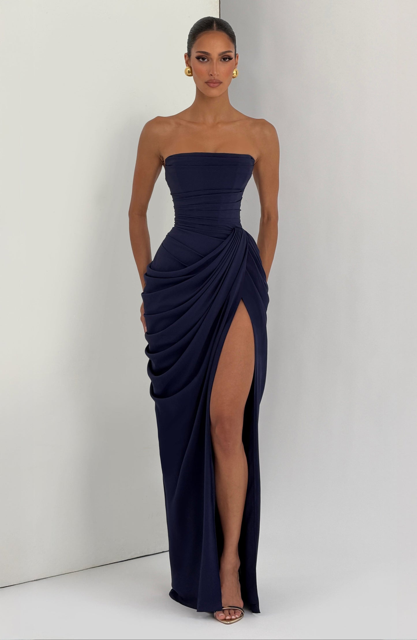 Alma | Vestido largo con abertura lateral