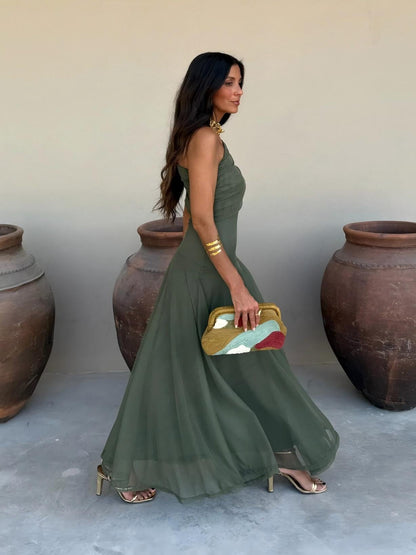 Lucía | Vestido bardot elegante