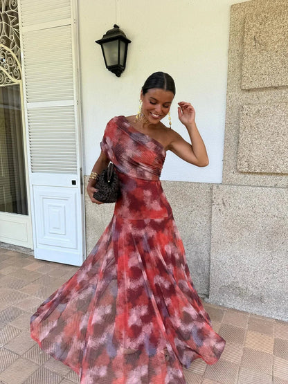 Lucía | Vestido bardot elegante