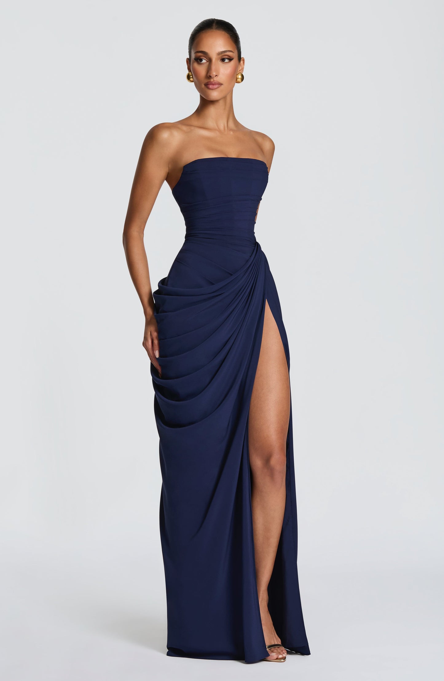 Alma | Vestido largo con abertura lateral